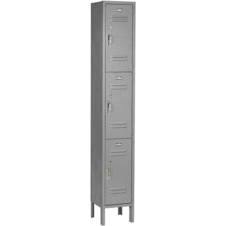 Global Industrial 12 in W, 15 D, 78 in H, Gray 238230GY